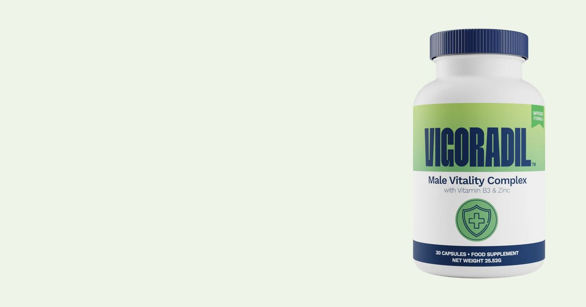 Vigoradil Male Vitality Complex avec vitamine B3 et zinc